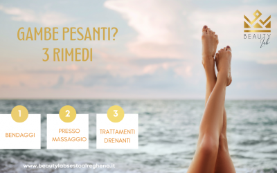 Gambe stanche e pesanti: come affrontare i pericoli dell’estate